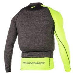 Magic Marine Racing Overtop Long Sleeve Jersey - Yellow -Wetsuit Specialty Store 2018 Magic Marine Top Racing overtop ls 15001 1