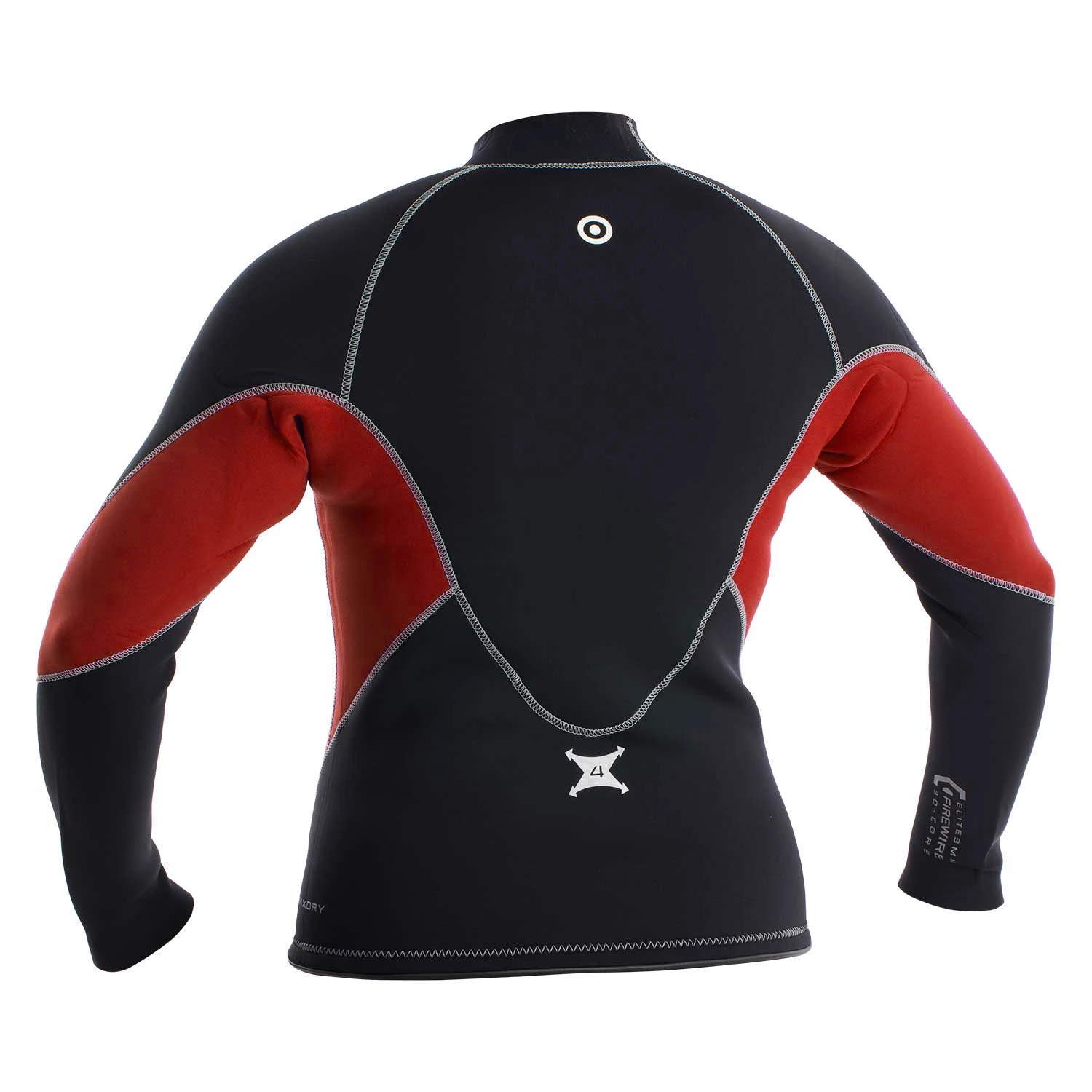 Neil Pryde Womens ELITE 3mm Firewire Wetsuit Top - Black Plum 2 Neil Pryde Womens ELITE 3mm Firewire Wetsuit Top - Black Plum - Image 2