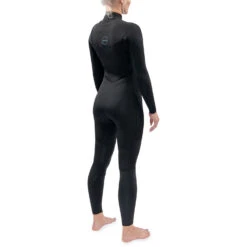 Dakine Womens Mission 4/3mm Chest-Zip Fullsuit Wetsuit - Black -Wetsuit Specialty Store 2021 Dakine Womens Mission Chest Zip Fullsuit Wetsuit DK21W543MZ 4