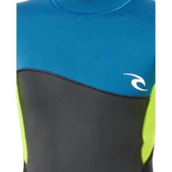 Rip Curl Junior Omega 1.5mm Shorty Wetsuit - Neon Lime -Wetsuit Specialty Store 2021 Rip Curl Junior Dawn Patrol Shorty Wetsuit Neon Lime WSPYFB 8915 4
