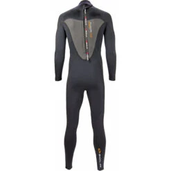 Sola Fusion 3/2mm Fullsuit Wetsuit - Volcanic Black -Wetsuit Specialty Store 2021 Sola Fusion 32 Fullsuit Wetsuit A1711 Black Back