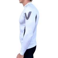 Vaikobi Spandex Long Sleeve UV50+ Rashvest - Silver 5 Vaikobi Spandex Long Sleeve UV50+ Rashvest - Silver -Wetsuit Specialty Store 2021 Vaikobi UV Rashie Silver S
