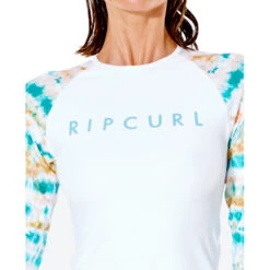 Rip Curl Womens Summer Breeze LS UV Rash Top - White 7 Rip Curl Womens Summer Breeze LS UV Rash Top - White -Wetsuit Specialty Store 2022 Rip Curl Womens Summer Breeze LS RAshguard White 117WRV 1000 5