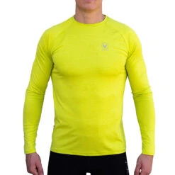 Wetsuit Specialty Store 37 Vaikobi Tech Tee Long Sleeve UV50+ T-Shirt - Lime
