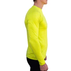 Vaikobi Tech Tee Long Sleeve UV50+ T-Shirt - Lime 5 Vaikobi Tech Tee Long Sleeve UV50+ T-Shirt - Lime -Wetsuit Specialty Store 2022 Vaikobi Performance Tech Tee Long Ocean Yellow 3
