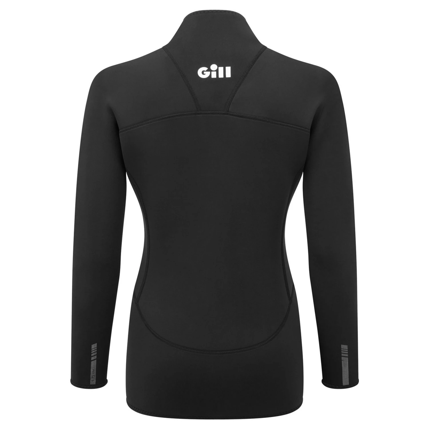 Gill Womens Pursuit Neoprene Wetsuit Jacket - Black 2 Gill Womens Pursuit Neoprene Wetsuit Jacket - Black - Image 2