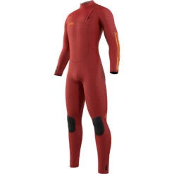 Mystic THE ONE 4/3mm Zip-Free Wetsuit - Red 230121