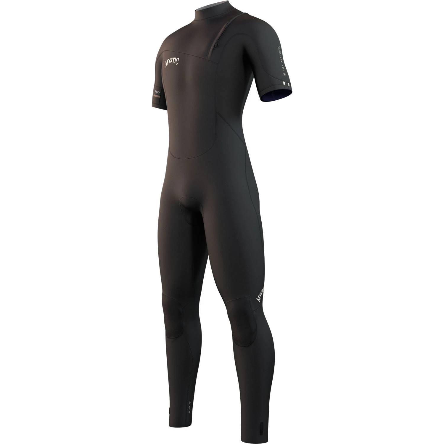 Mystic THE ONE 3/2mm Zip-Free Short Arm Wetsuit - Black 1 Mystic THE ONE 3/2mm Zip-Free Short Arm Wetsuit - Black