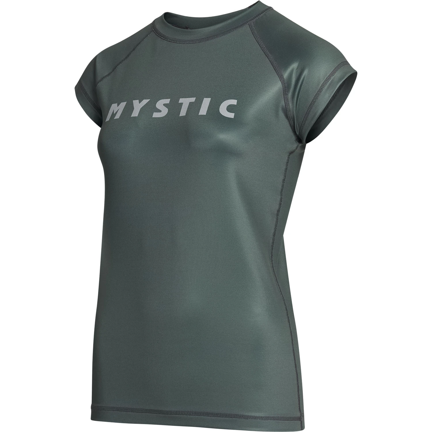 Mystic Womens Star Short Sleeve Rashvest - Dark Olive 1 Mystic Womens Star Short Sleeve Rashvest - Dark Olive