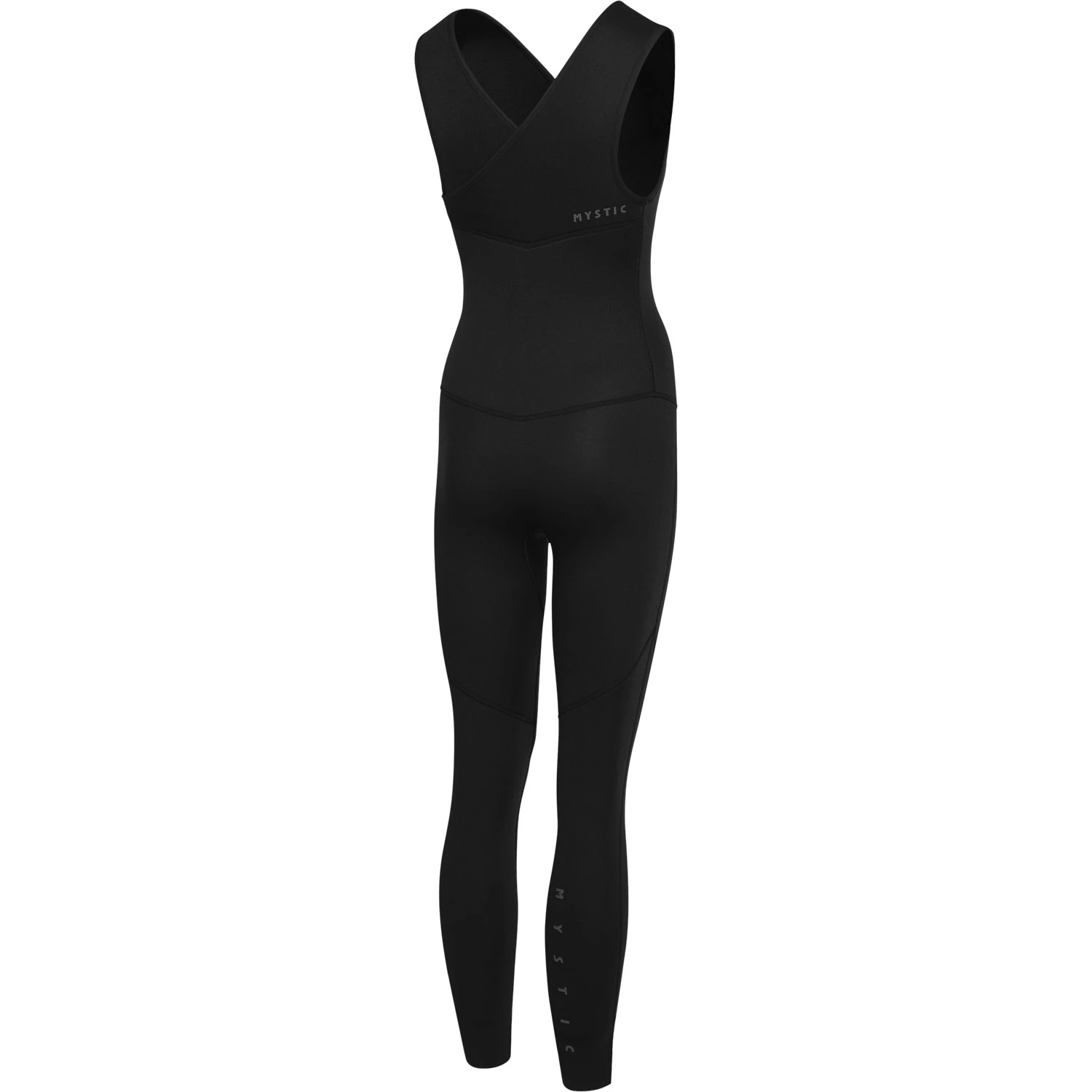 Mystic Womens Brand 2mm Back-Zip Long Jane Wetsuit - Black 2 Mystic Womens Brand 2mm Back-Zip Long Jane Wetsuit - Black - Image 2