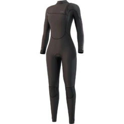 Wetsuit Specialty Store 25 Mystic Womens The One 3/2 GBS Zip-Free Wetsuit - Black