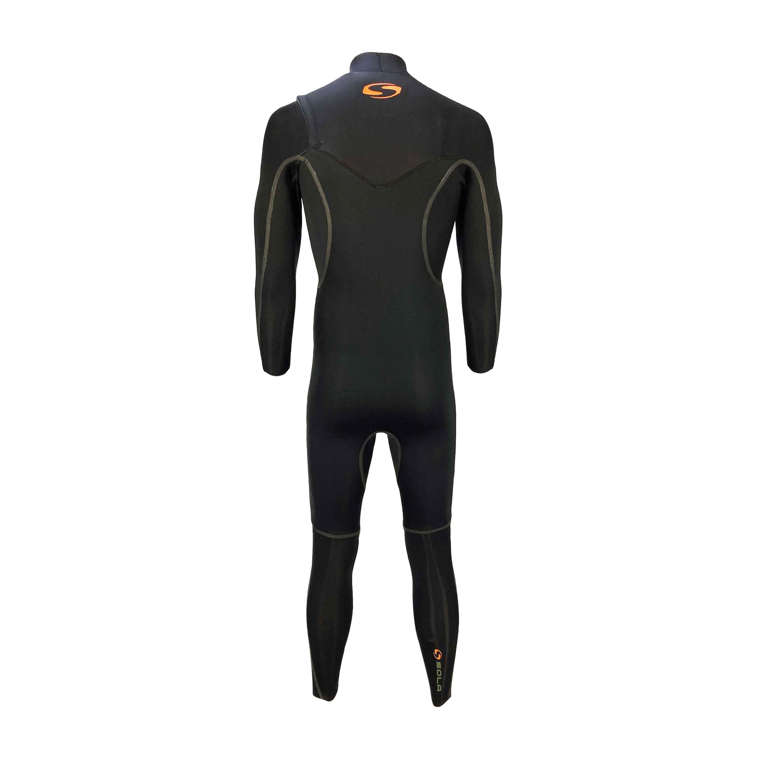 Sola Inferno 5/4mm GBS Chest Zip Wetsuit - Black 2 Sola Inferno 5/4mm GBS Chest Zip Wetsuit - Black - Image 2