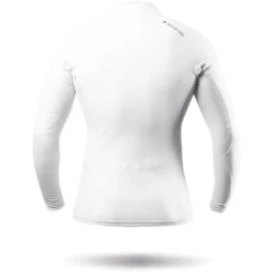 Zhik ECO Spandex Rash Guard Long Sleeve - White -Wetsuit Specialty Store 2023 Zhik DTP 0063 M WHT Back