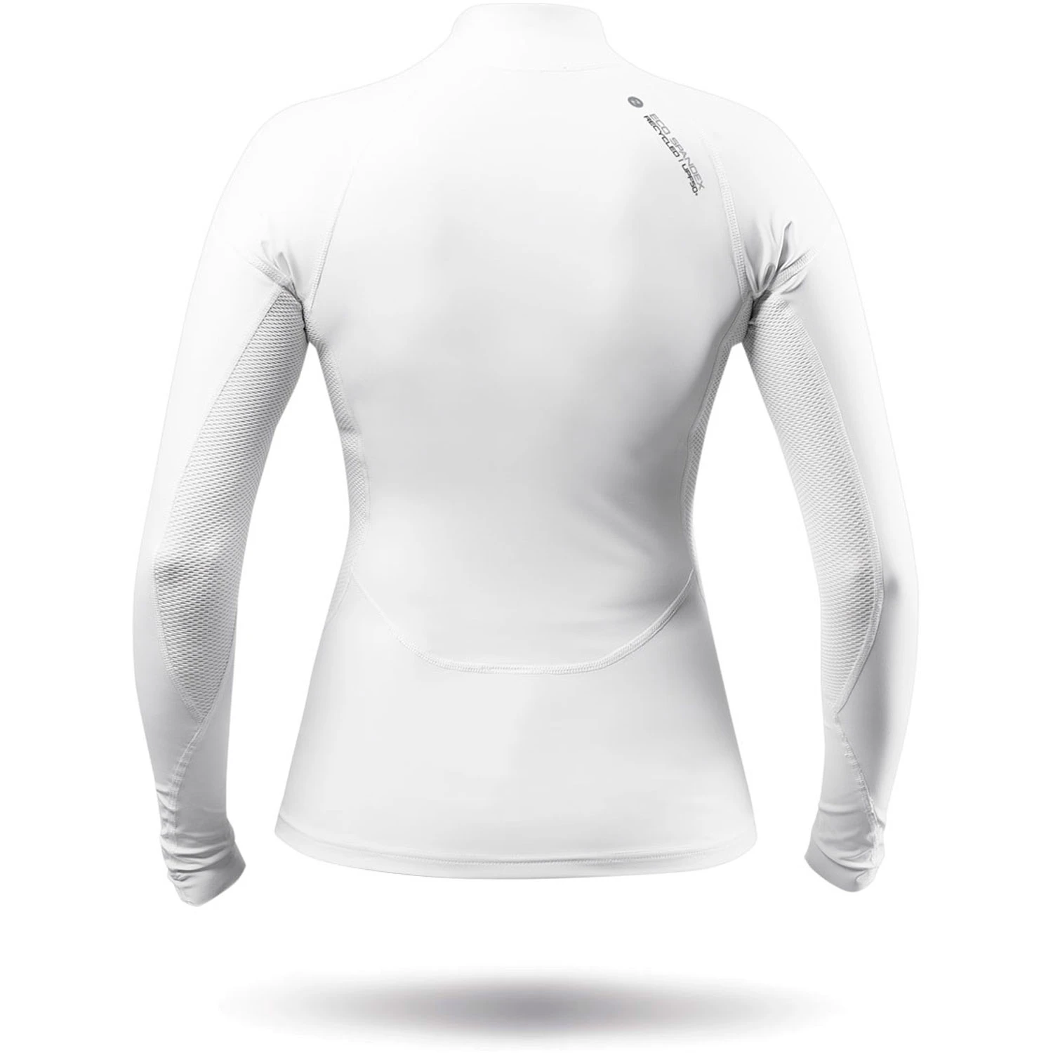 Zhik Womens ECO Spandex Rash Guard Long Sleeve - White 3 Zhik Womens ECO Spandex Rash Guard Long Sleeve - White - Image 3