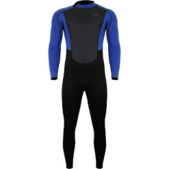 Typhoon Storm3 3/2mm Back Zip Wetsuit - Nite Blue