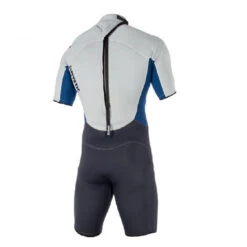 Mystic Brand 3/2mm Back-Zip Flatlock Shorty Wetsuit - Navy -Wetsuit Specialty Store 35000.180055 410 mystic brand shorty 32 bzip flatlock.1 large 6