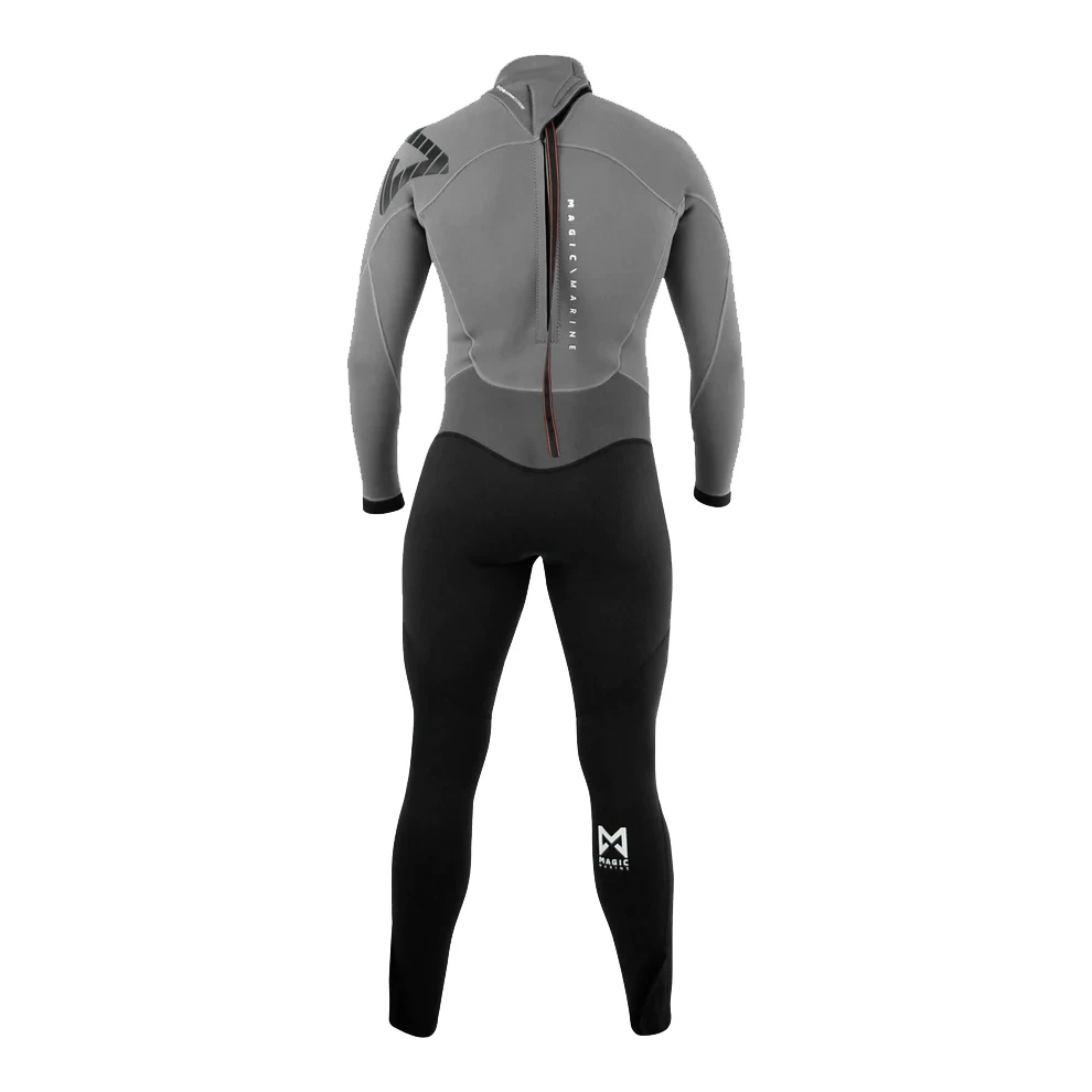 Magic Marine Brand 3/2mm Fullsuit Sailing Wetsuit - Grey 3 Magic Marine Brand 3/2mm Fullsuit Sailing Wetsuit - Grey - Image 3