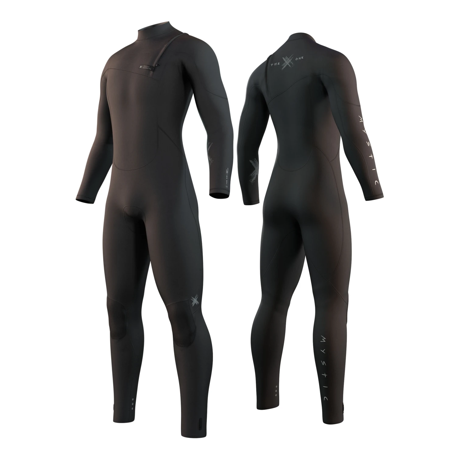 Mystic THE ONE 3/2 GBS Zip-Free Wetsuit - Black 2 Mystic THE ONE 3/2 GBS Zip-Free Wetsuit - Black - Image 2
