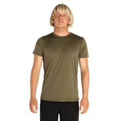 Rip Curl Short Sleeve Compass UV Tee - Khaki
