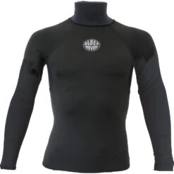 Alder SPIRIT Long Sleeve Polypro Thermal Rash Vest - Black