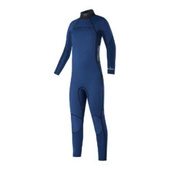 Mystic Junior Star 3/2 GBS Back Zip Flatlock Wetsuit - Night Blue -Wetsuit Specialty Store Y2022 mystic juniors star 3 2 gbs back zip flatlock wetsuit night blue 3