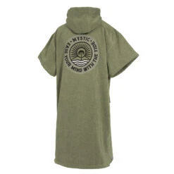 Mystic Velours Artwork Poncho - Olive Green -Wetsuit Specialty Store Y2022 mystic velours artwork poncho olive green 2