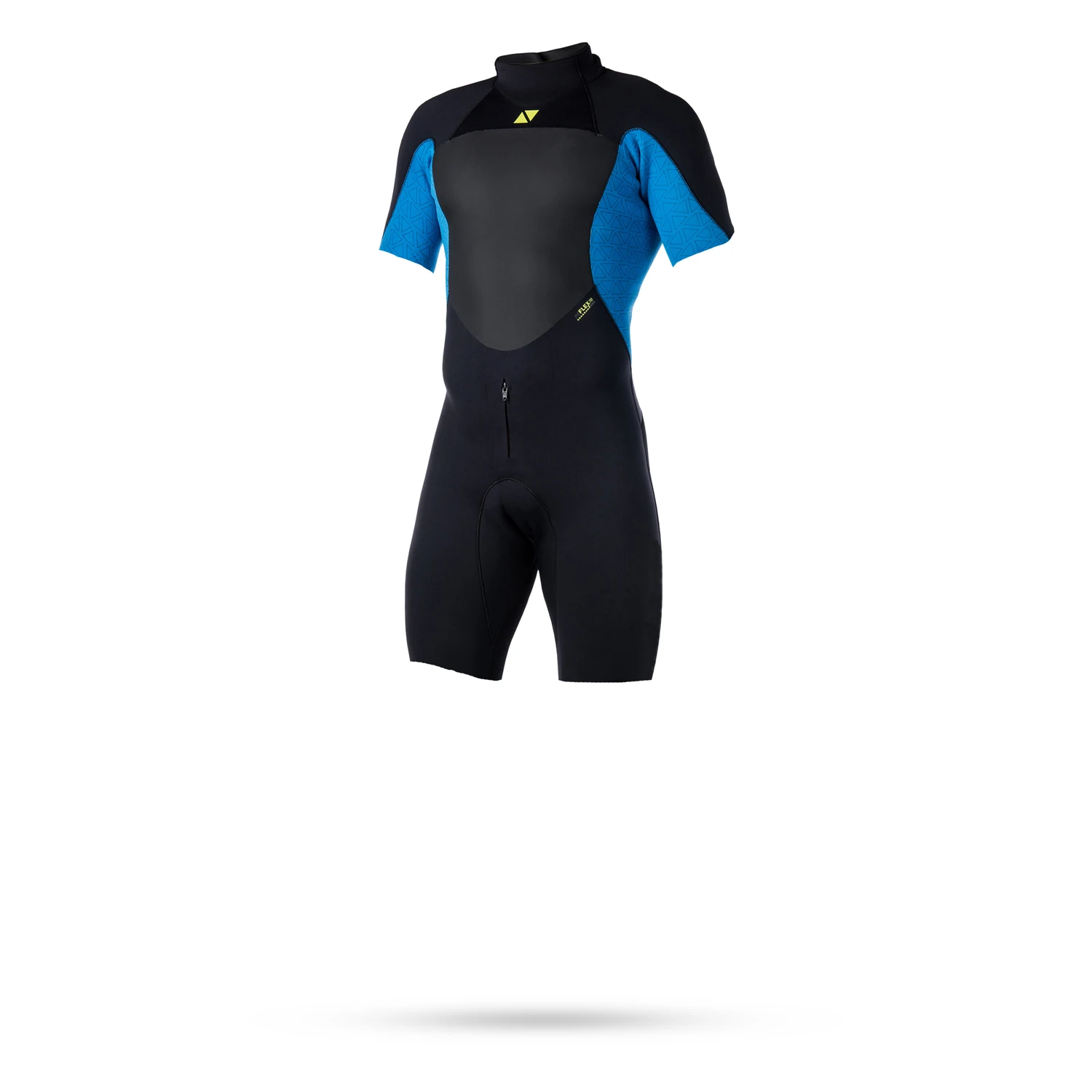 Magic Marine Ultimate 3/2mm Back-Zip Flatlock Shorty Wetsuit - Blue
