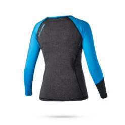 Magic Marine Womens Energy Long Sleeve Rashvest - Blue -Wetsuit Specialty Store magic marine women energy long sleeve rashvest 2017 blue bk